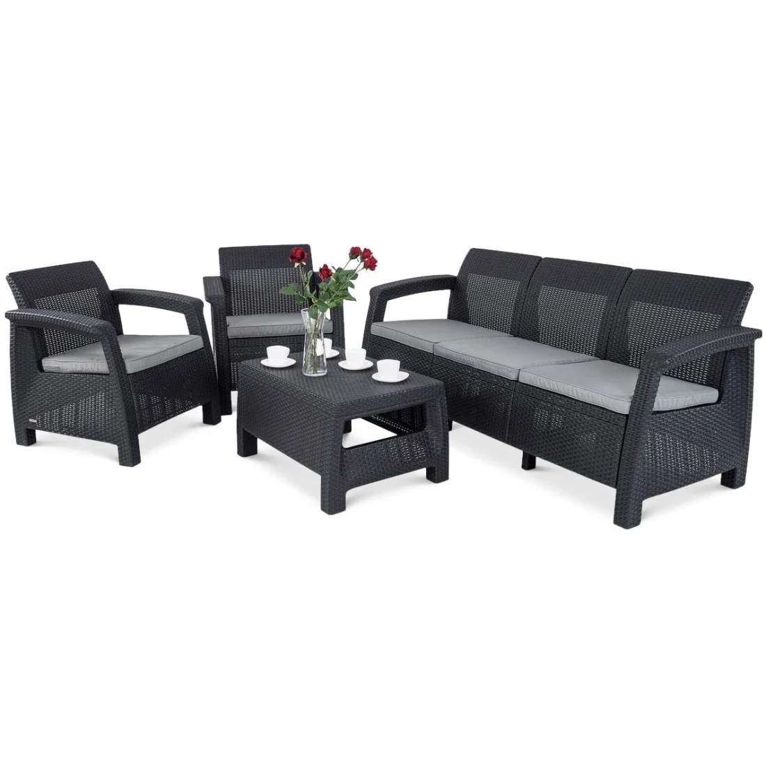 CORFU SET 3 ZESTAW GRAPHITE (006421) - obrazek 2
