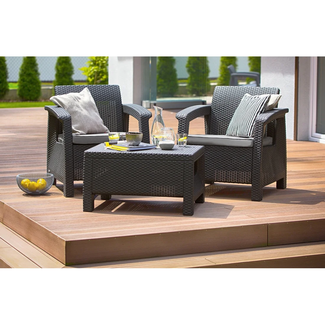 CORFU SET 3 ZESTAW GRAPHITE (006421) - obrazek 5