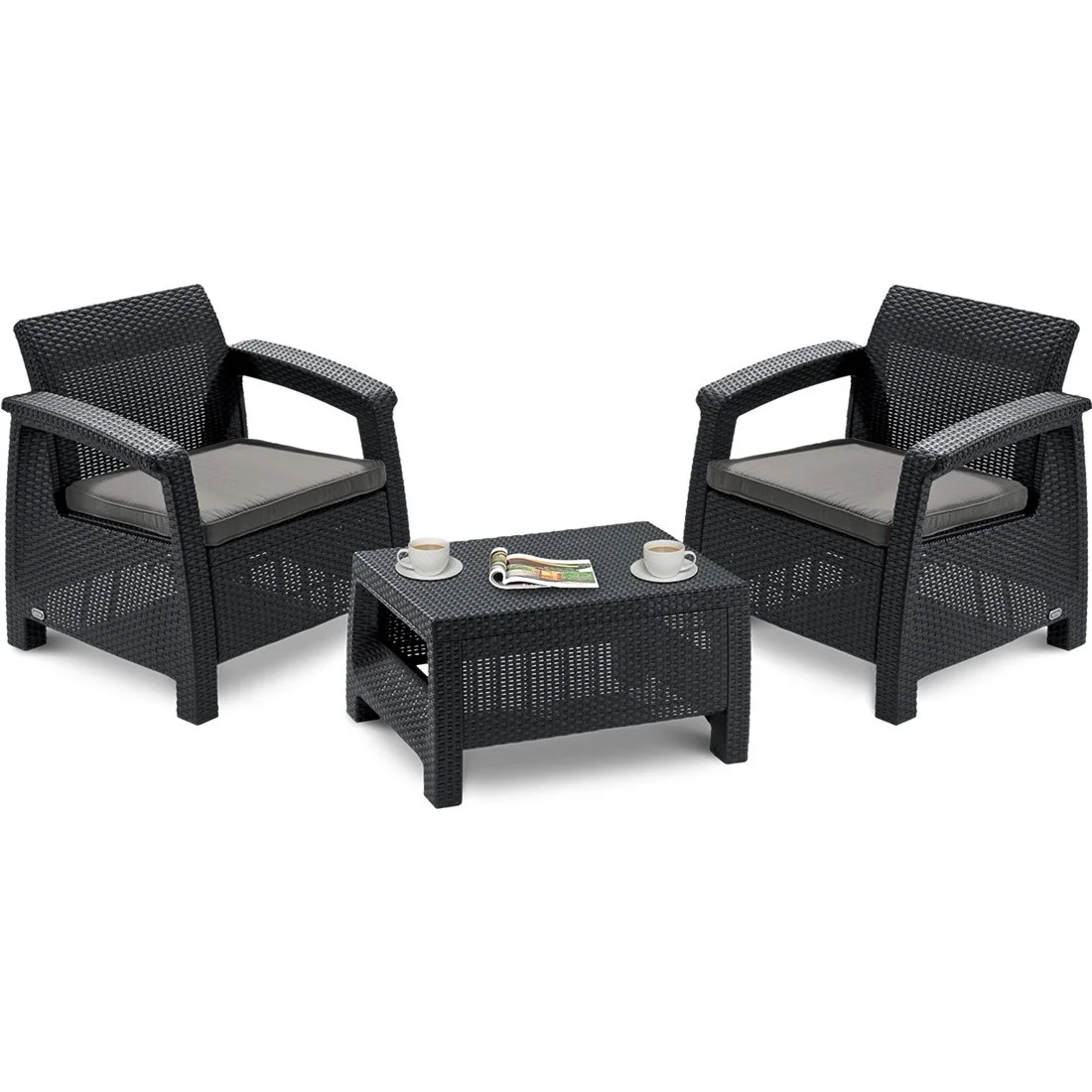 CORFU SET 3 ZESTAW GRAPHITE (006421) - obrazek 3