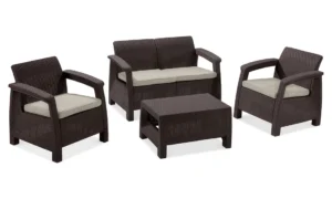 CORFU SET ZESTAW BROWN (006049)