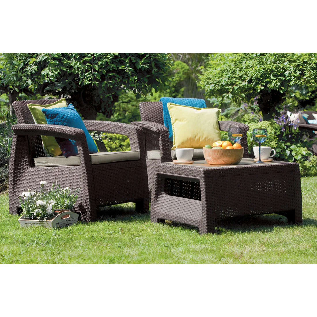 CORFU SET ZESTAW BROWN (006049) - obrazek 7