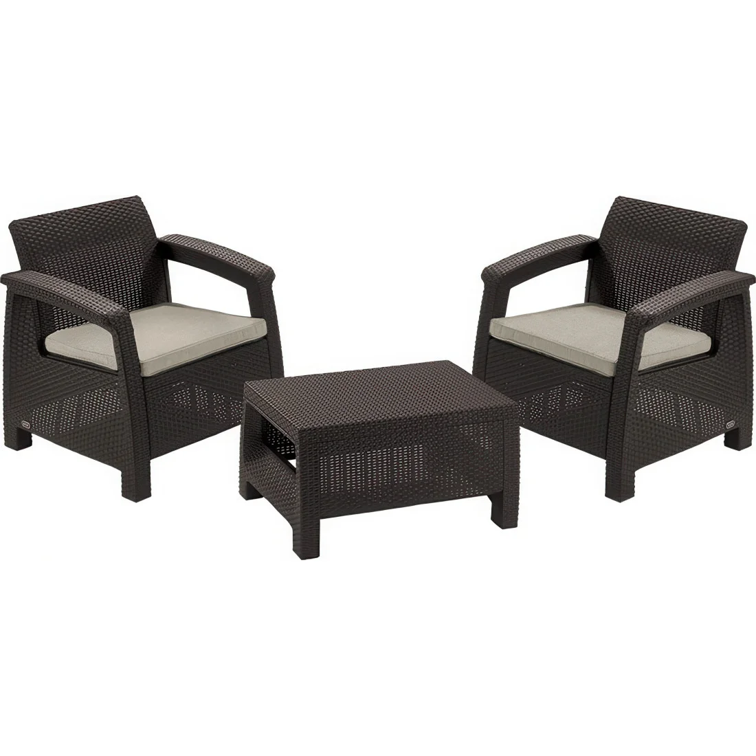 CORFU SET ZESTAW BROWN (006049) - obrazek 3