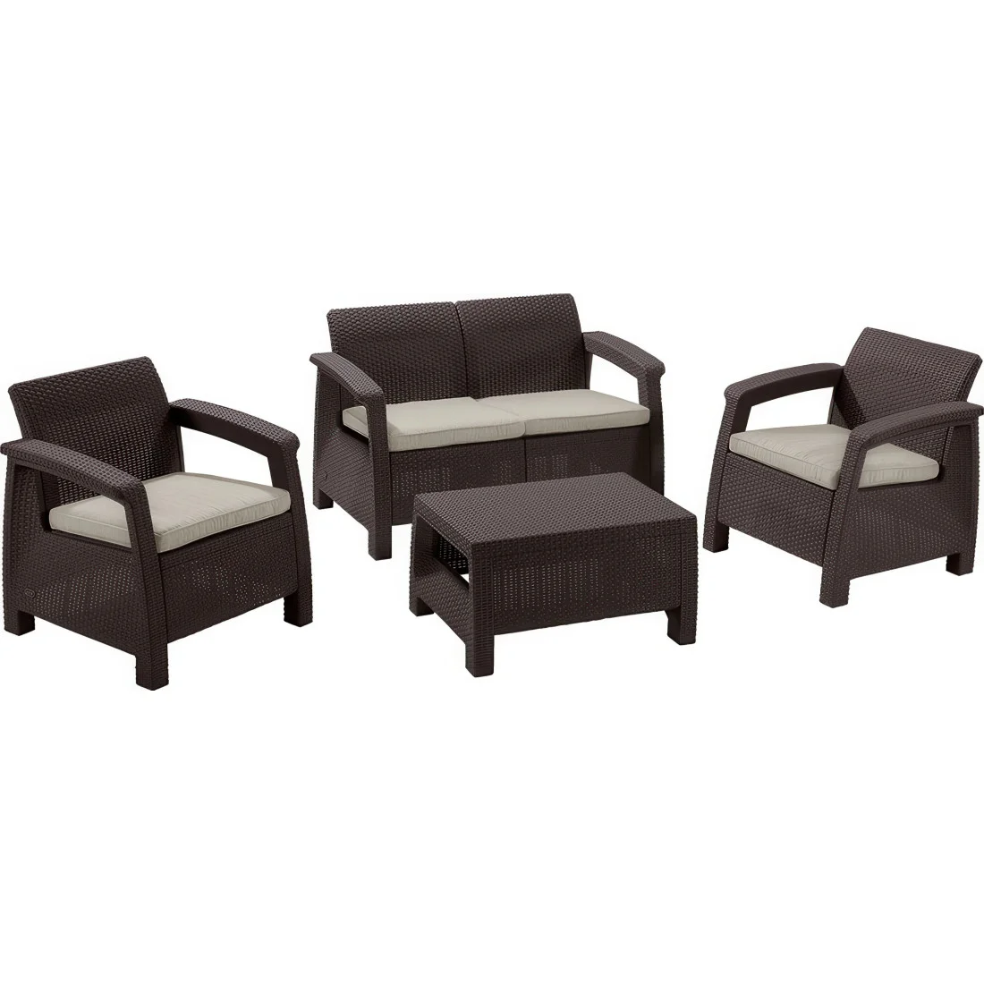 CORFU SET ZESTAW BROWN (006049) - obrazek 2