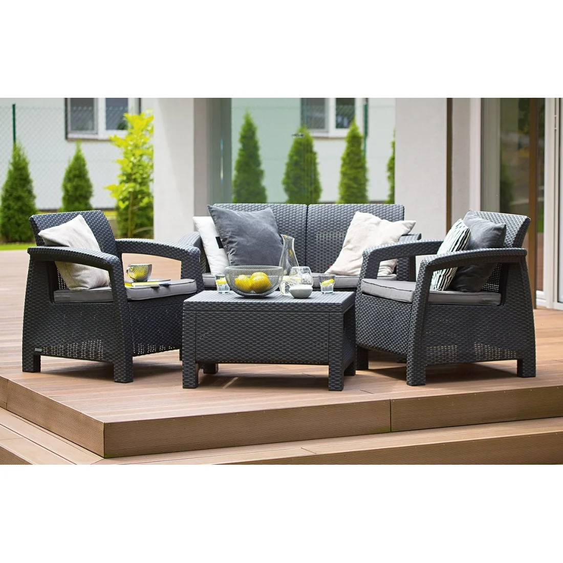 CORFU SET ZESTAW GRAPHITE (000809) - obrazek 2