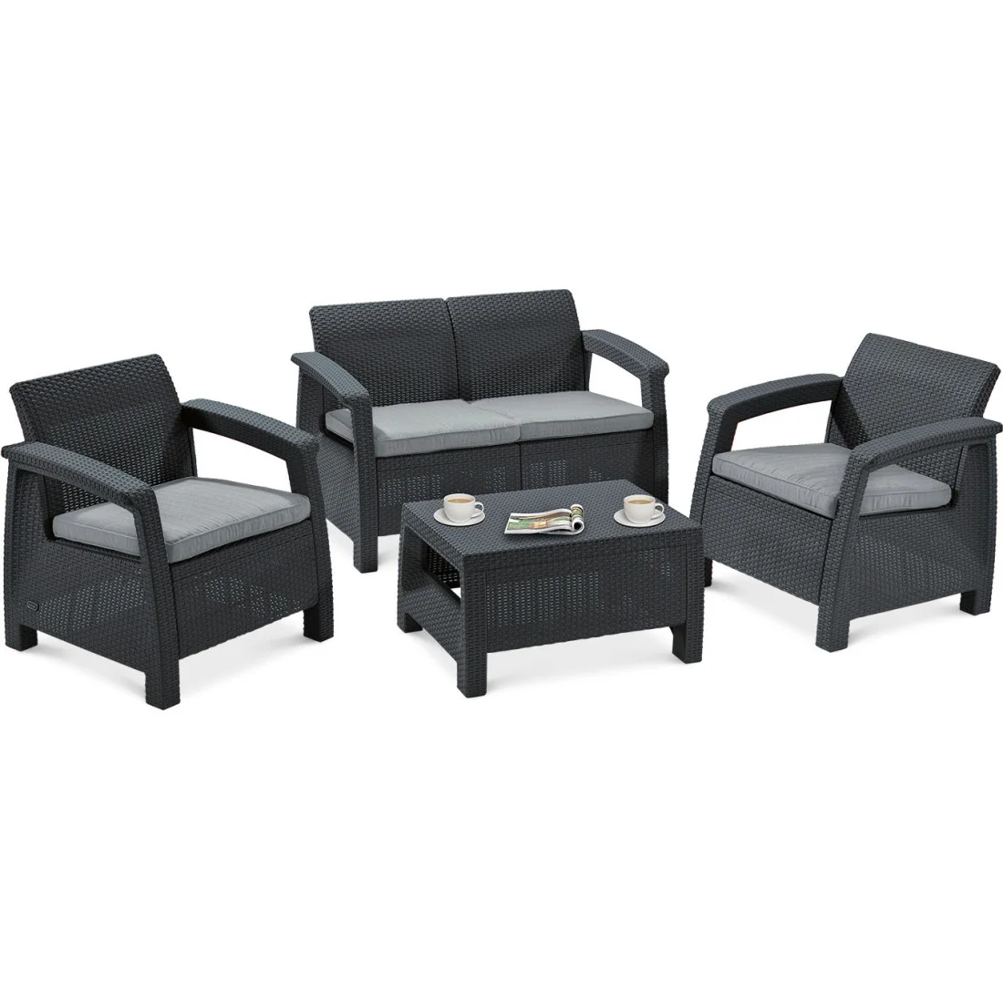 CORFU SET ZESTAW GRAPHITE (000809) - obrazek 3