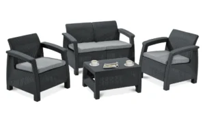 CORFU SET ZESTAW GRAPHITE (000809)