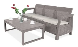 CORFU SOFA MAX/LYON ZESTAW CAPPUCCINO (007006)
