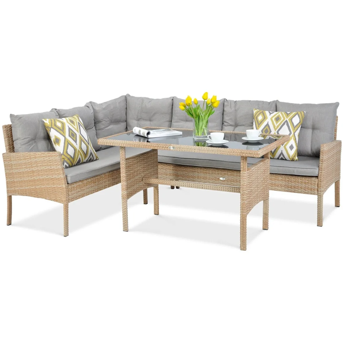 CORTINA NAROŻNIK BEIGE (002768) - obrazek 5