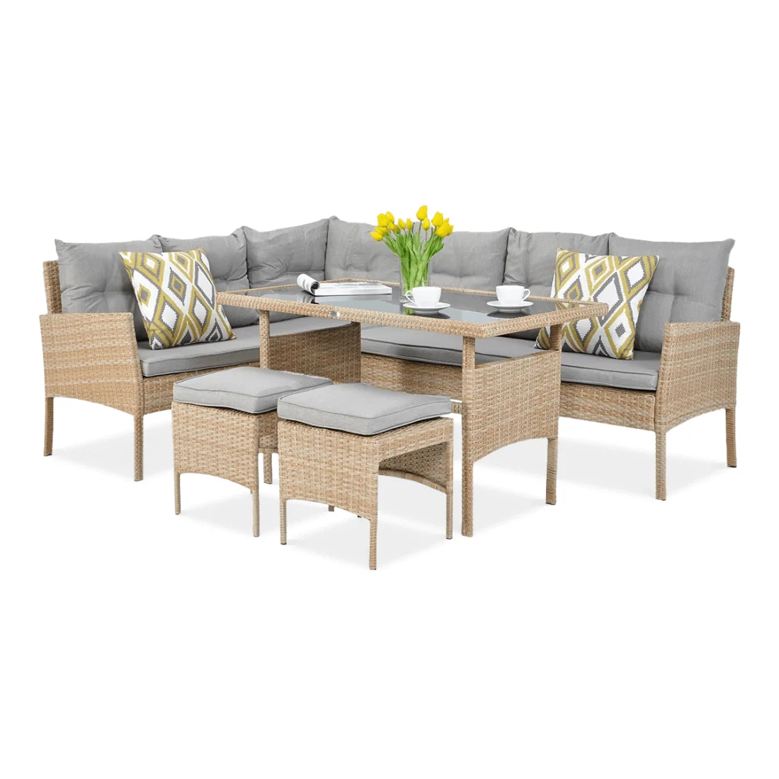 CORTINA NAROŻNIK BEIGE (002768)