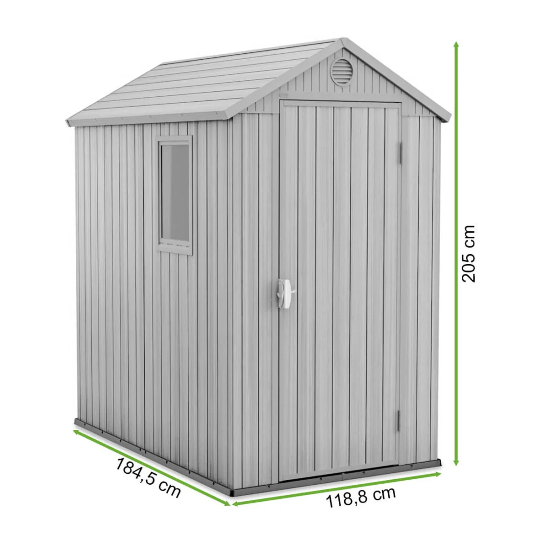 DARWIN 4x6 DOMEK GREEN (006090) - obrazek 4