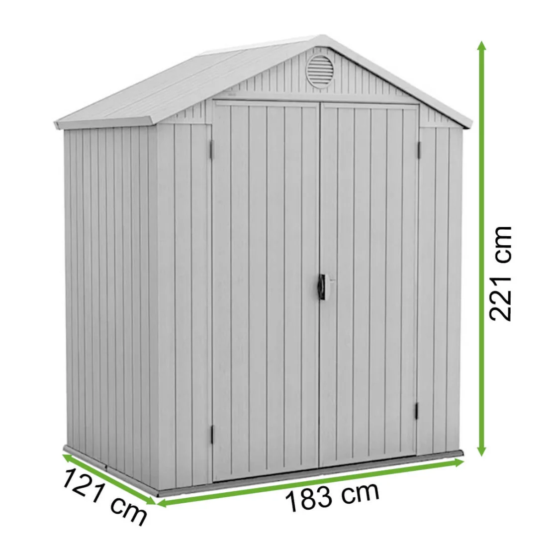 DARWIN 6x4 DOMEK GREEN (006091) - obrazek 4