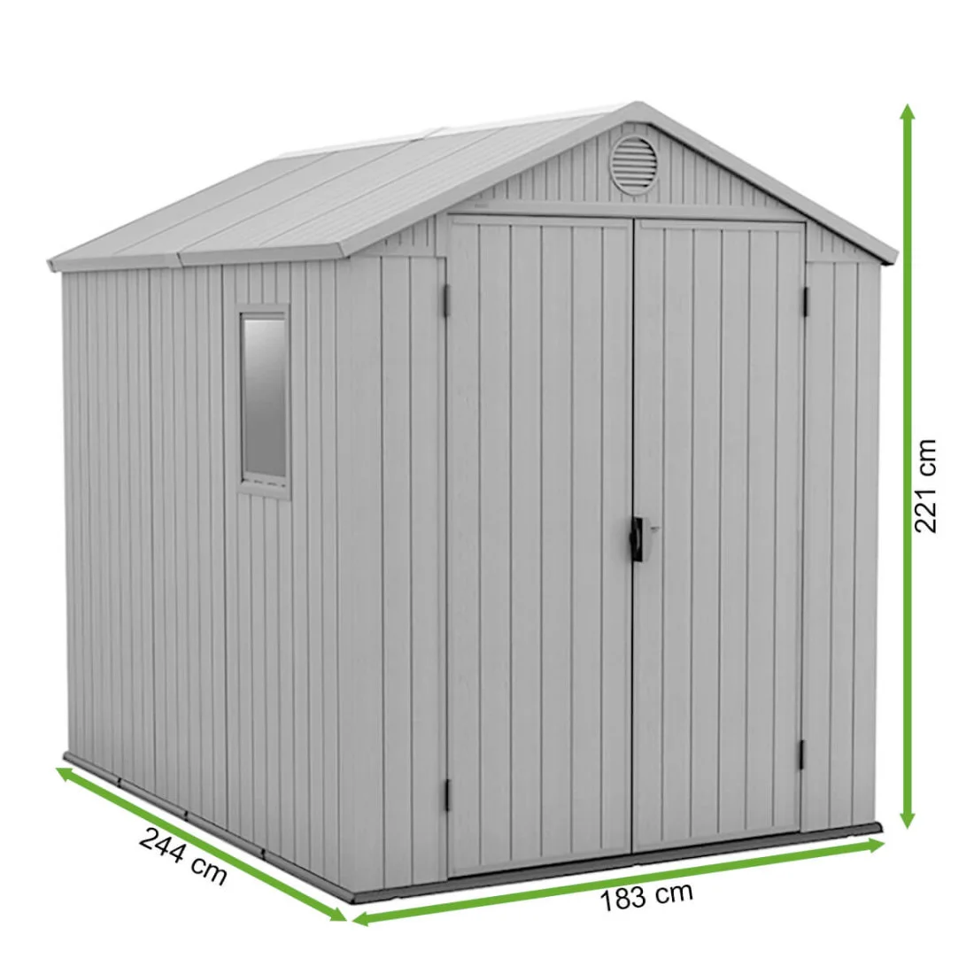 DARWIN 6x8 DOMEK GREEN (006093) - obrazek 4