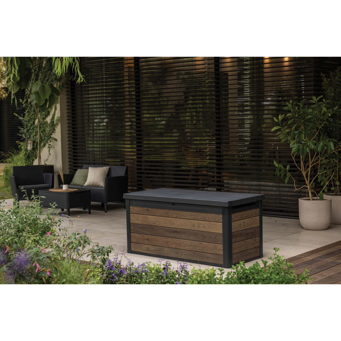 DECO DEC BOX 570L SKRZYNIA BROWN (009308) - obrazek 3