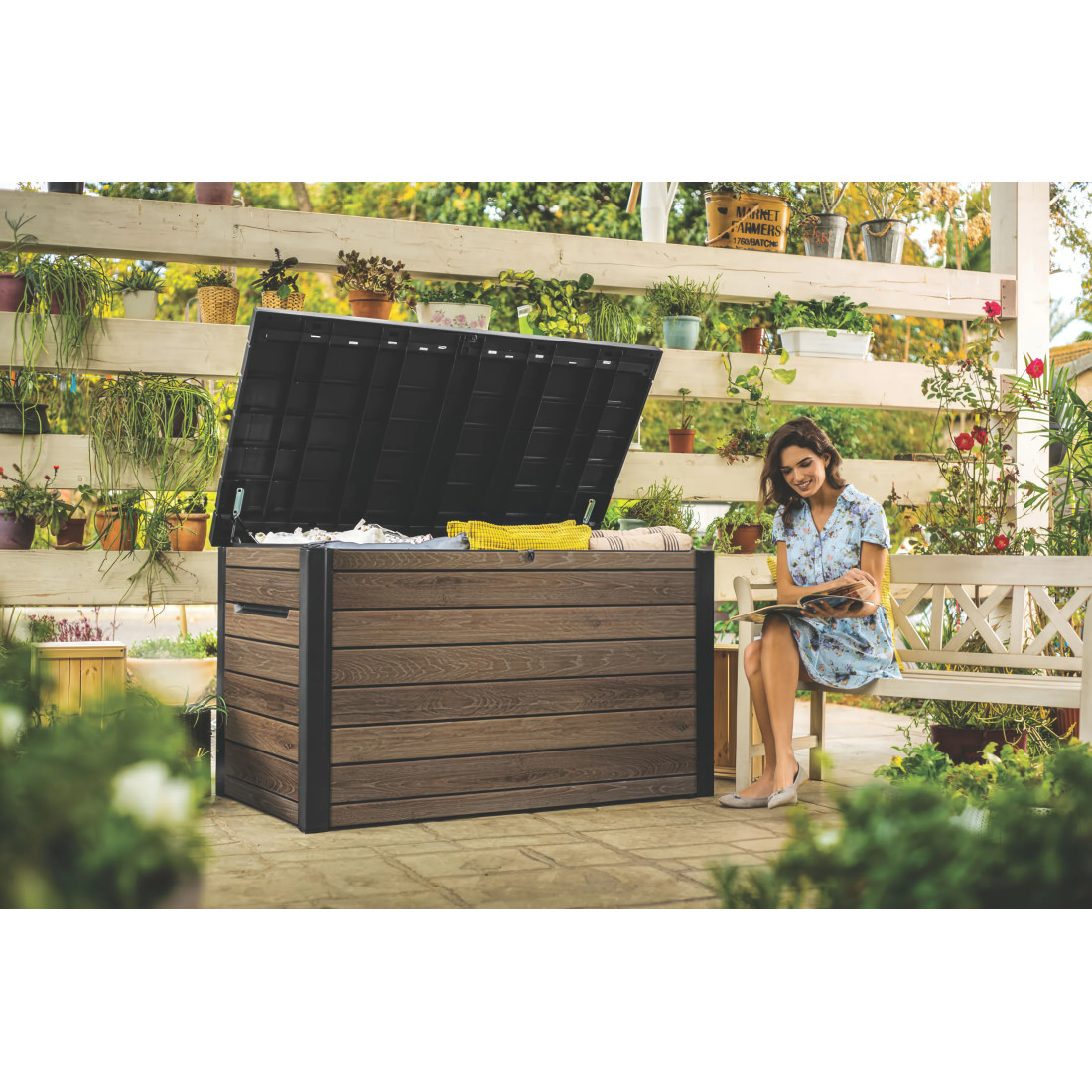 DECO DECK 870L SKRZYNIA WALNUT (007654) - obrazek 4