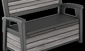 DECO GARDEN 227L ŁAWKA/SKRZYNIA STORM GREY (007659)