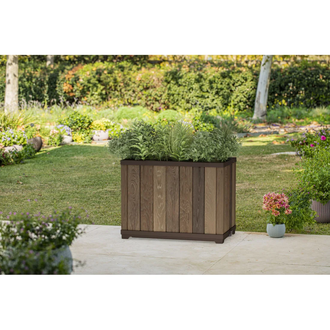 DECO RACTANGLE TALL DONICA WYSOKA WALNUT (007685) - obrazek 2