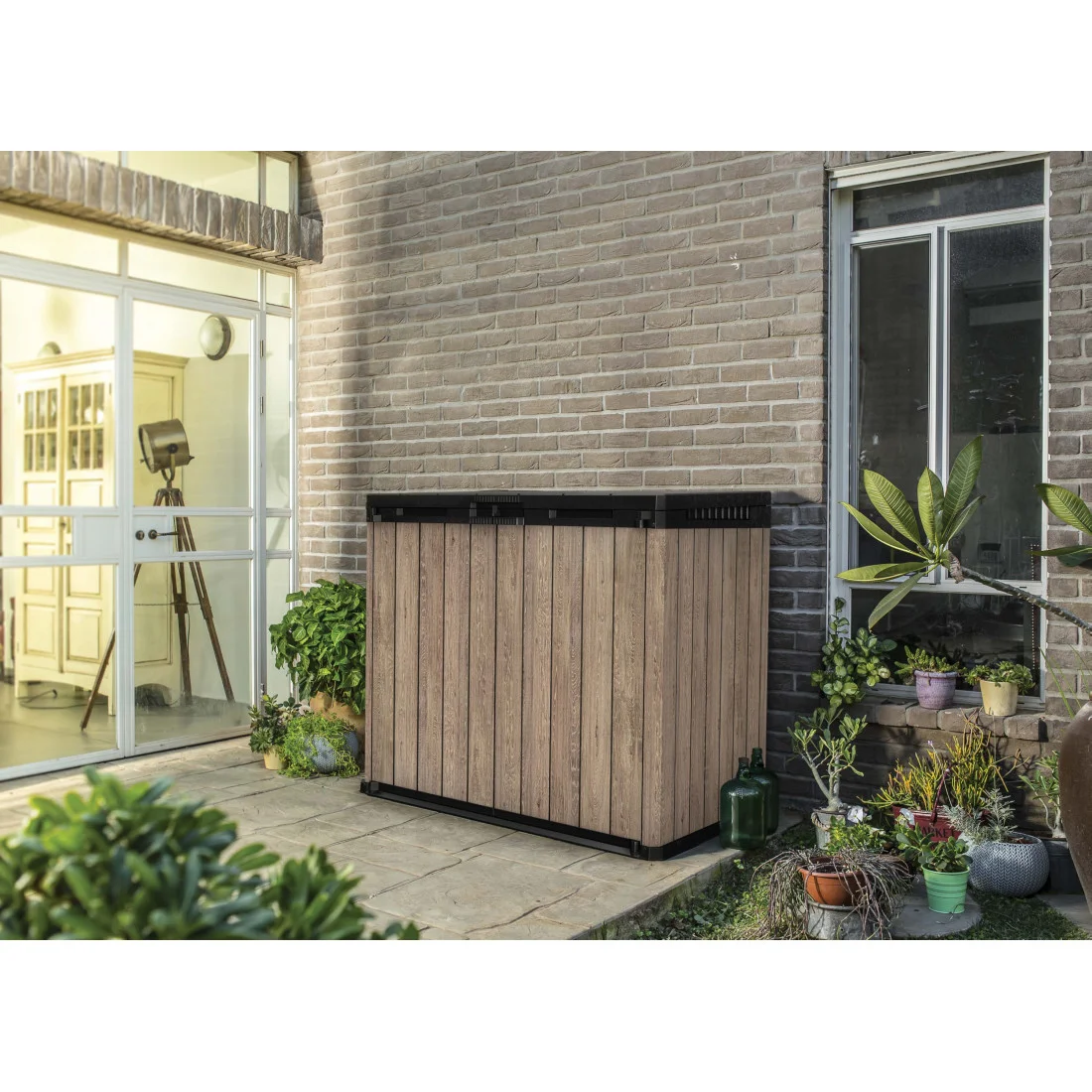 DECO SIO DARWIN 1100L SCHOWEK KOSZ 2x240L ASHWOOD (009210) - obrazek 8