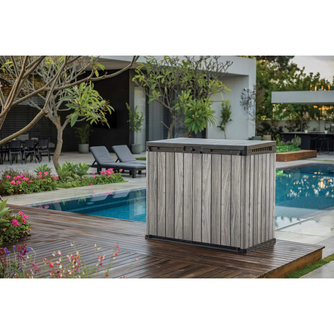 DECO SIO DARWIN 1100L SCHOWEK KOSZ 2x240L STORM GREY (009211) - obrazek 3