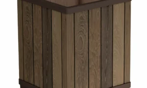 DECO SQUARE DONICA WYSOKA WALNUT (007683)