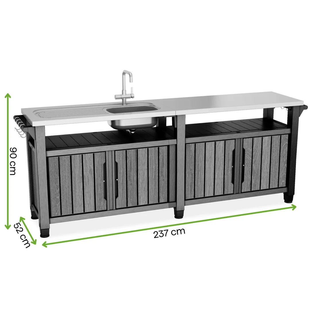 DECO UNITY CHEF 415L BAREK WALNUT (009316) - obrazek 2