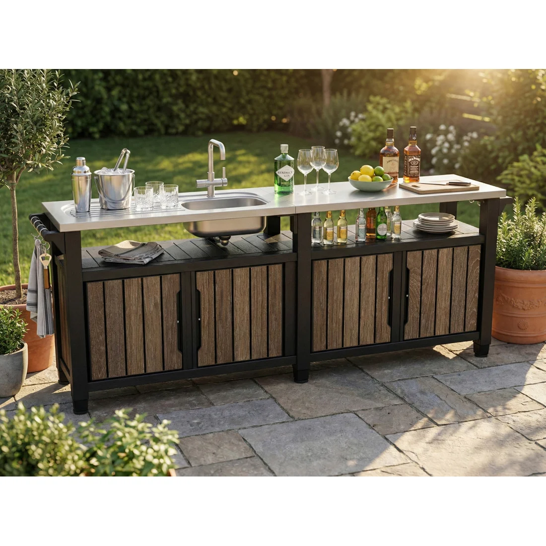 DECO UNITY CHEF 415L BAREK WALNUT (009316) - obrazek 3
