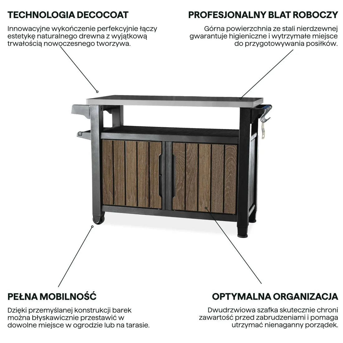 DECO UNITY XL 207L BAREK WALNUT (009314) - obrazek 4