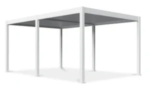 DELUXE AUTOMATIC+LED 3.6x5.3 PERGOLA TARASOWA WHITE (007597)