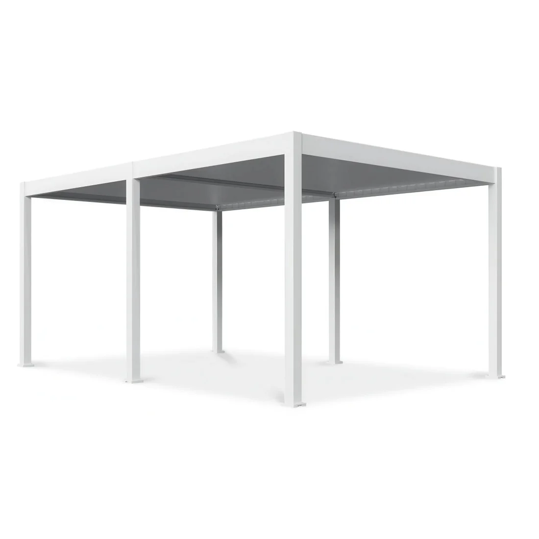 DELUXE AUTOMATIC+LED 3.6x5.3 PERGOLA TARASOWA WHITE (007597)