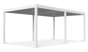 DELUXE AUTOMATIC+LED 3.6x6 PERGOLA TARASOWA WHITE (007598)