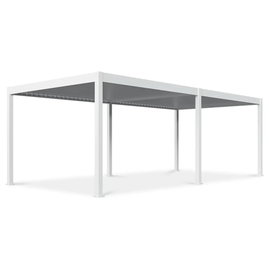 DELUXE AUTOMATIC+LED 3.6x7.2 PERGOLA TARASOWA WHITE (007599)