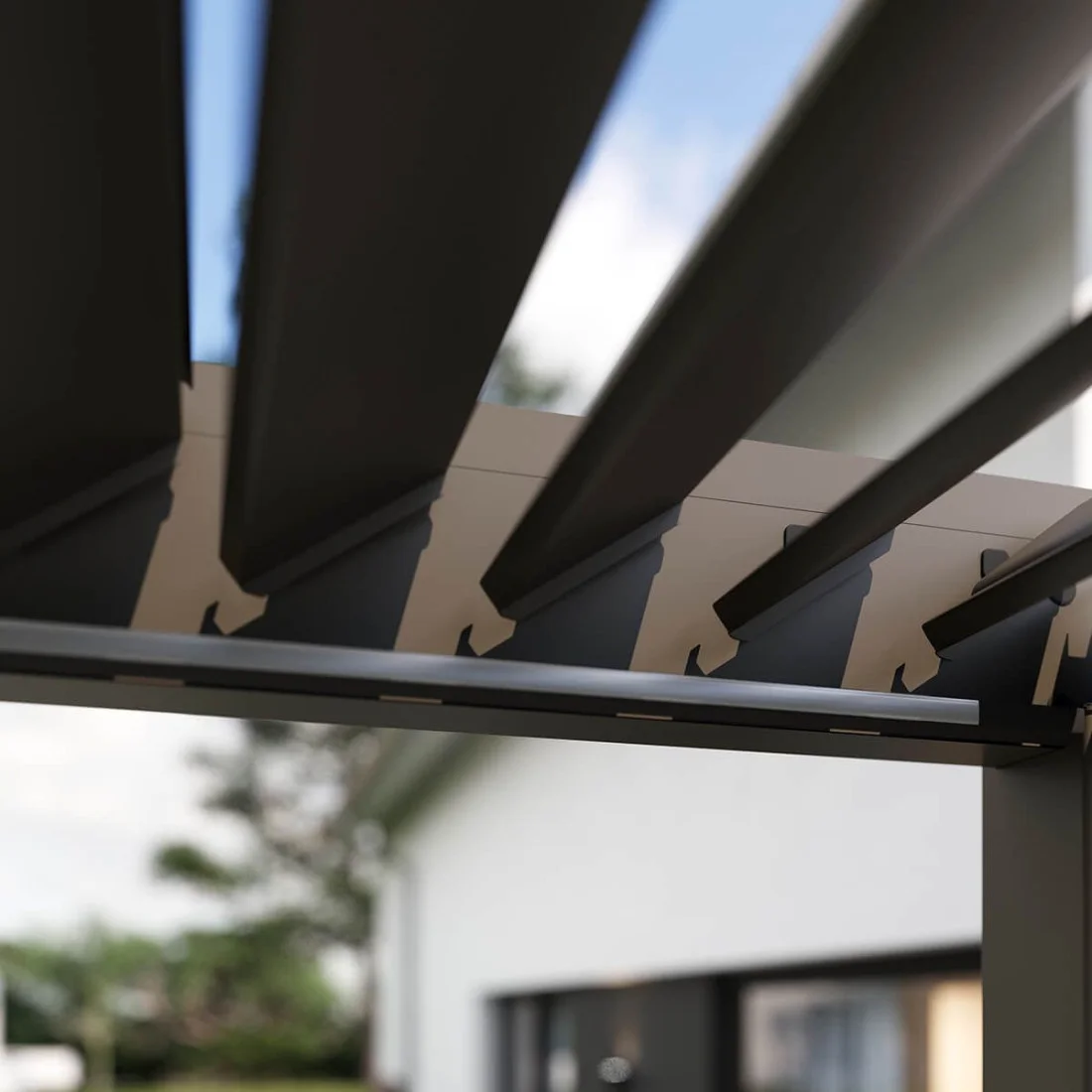 DELUXE PRO AUTOMATIC+LED 3x4 PERGOLA TARASOWA ANTHRACITE/LIGHT GREY (005892) - obrazek 8