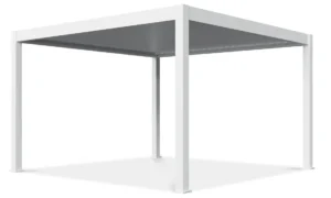 DELUXE PRO AUTOMATIC+LED 4x4 PERGOLA TARASOWA WHITE (008943)