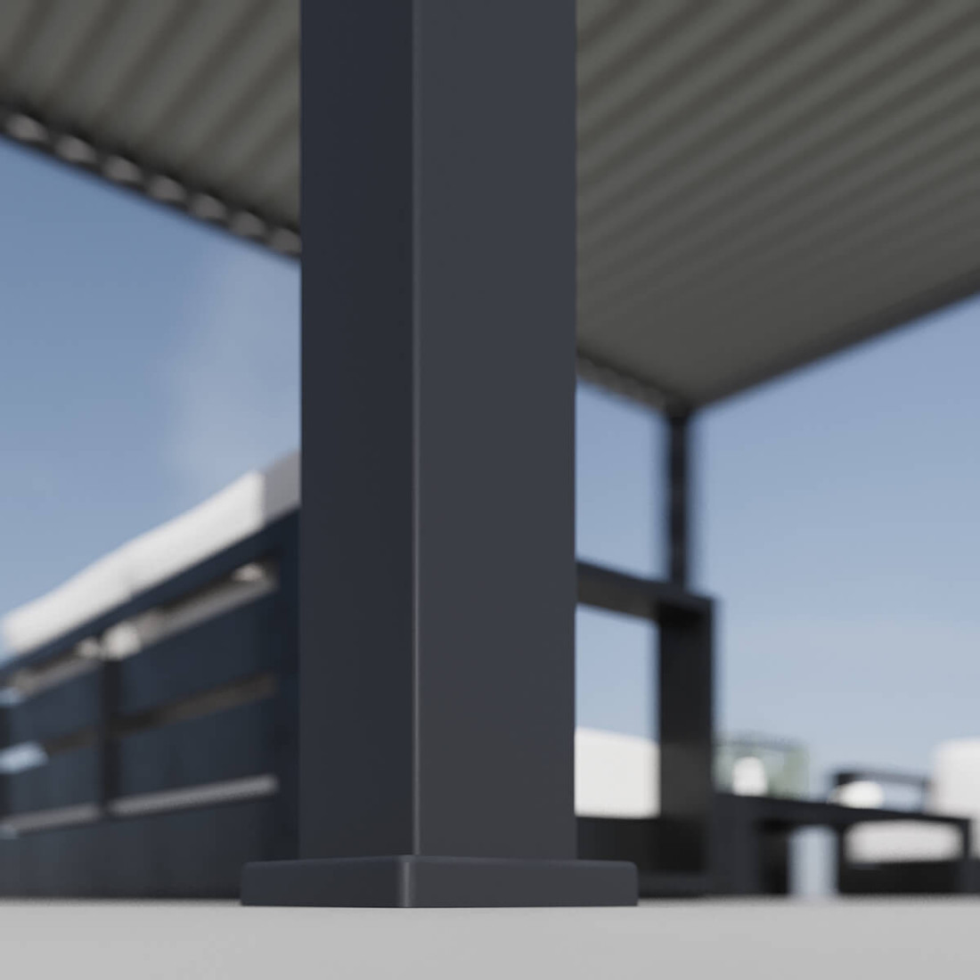 DELUXE PRO AUTOMATIC+LED 4x6 PERGOLA TARASOWA ANTHRACITE (005894) - obrazek 6