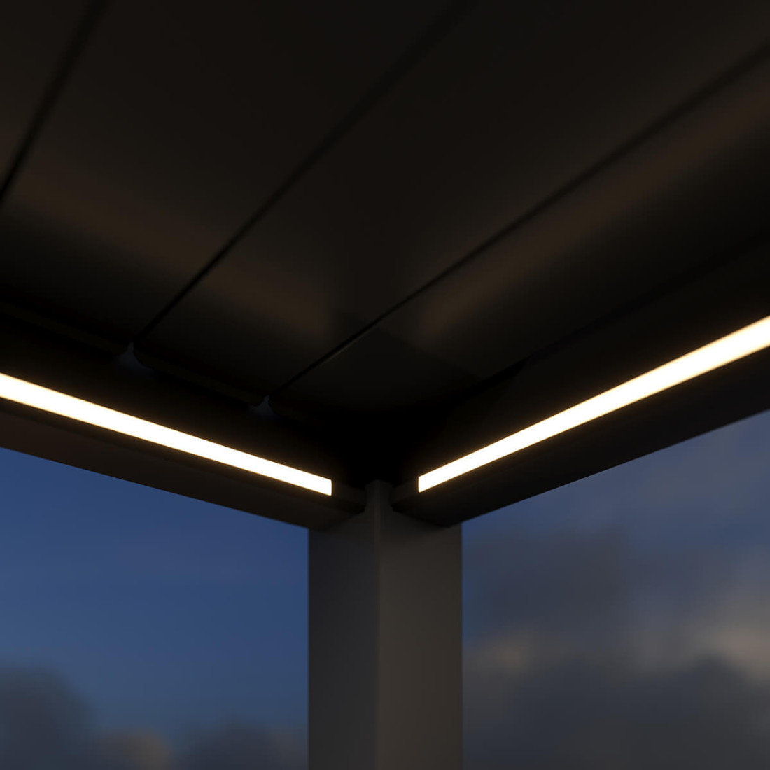 DELUXE PRO AUTOMATIC+LED 4x6 PERGOLA TARASOWA ANTHRACITE (005894) - obrazek 7