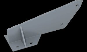 DELUXE UCHWYT DO KROKWI DREWNIANEJ LIGHT GREY (005352)