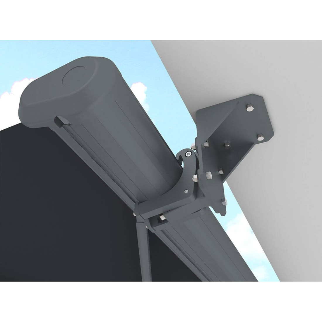 DELUXE UCHWYT SUFITOWY LIGHT GREY (005351) - obrazek 5