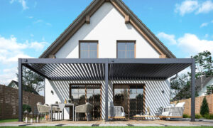 DELUXE WALL 3.6x7.2 PERGOLA TARASOWA ANTHRACITE (007600)