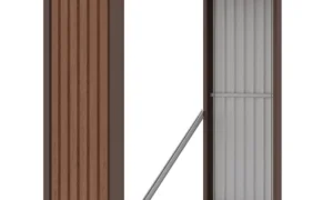 DENVER 6x3 DREWUTNIA METALOWA WALNUT (004017)