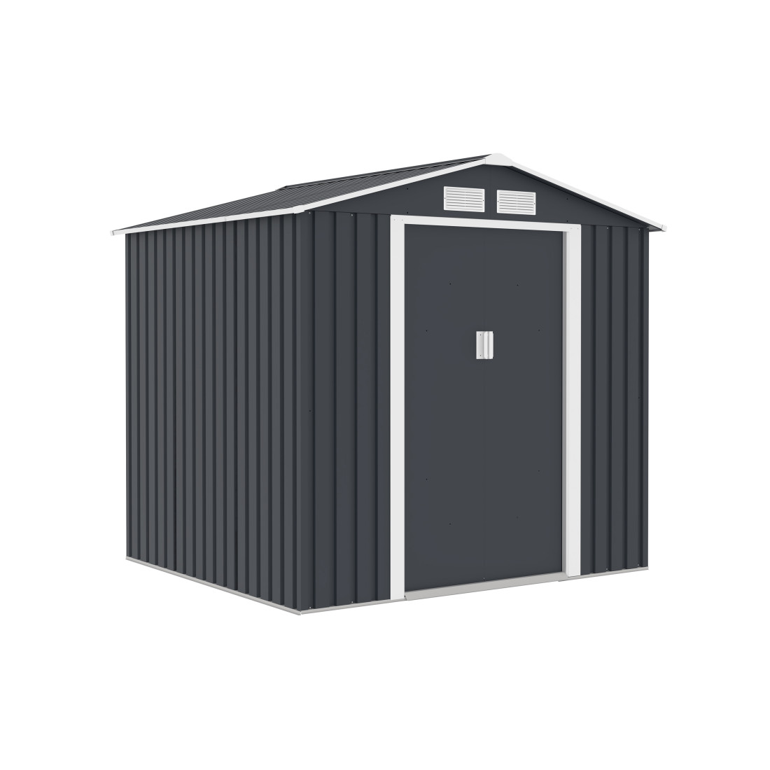 DOMEK METALOWY VECTOR 7x6 COLD GREY (009115)