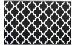 DYWAN TARASOWY 08 BLACK 120x180CM (000732)