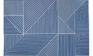DYWAN TARASOWY 18 LINEAR BLUE 120x180CM (007562)
