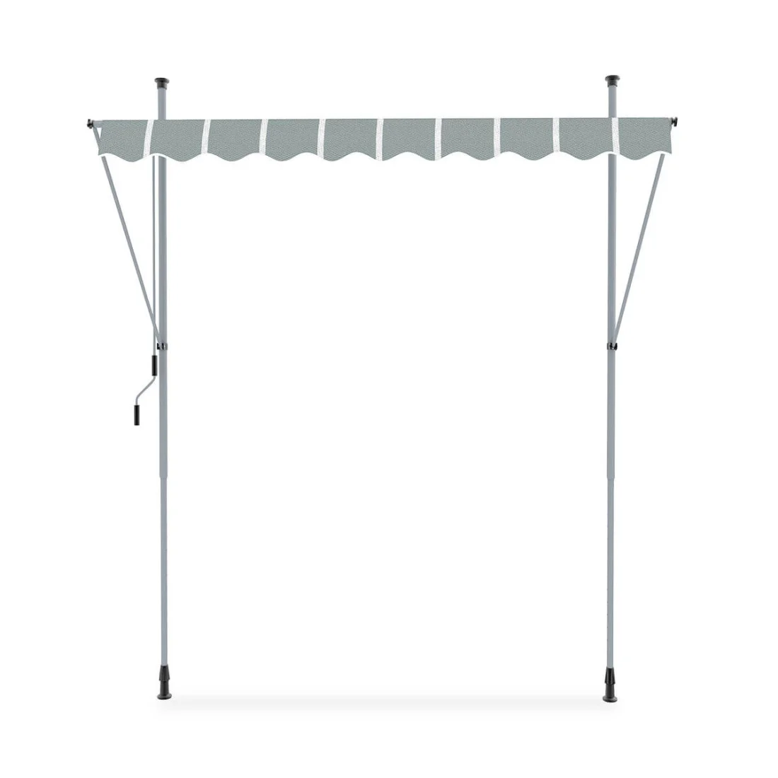 EASY 250x130 MARKIZA BALKONOWA GREY/WHITE (005770) - obrazek 5