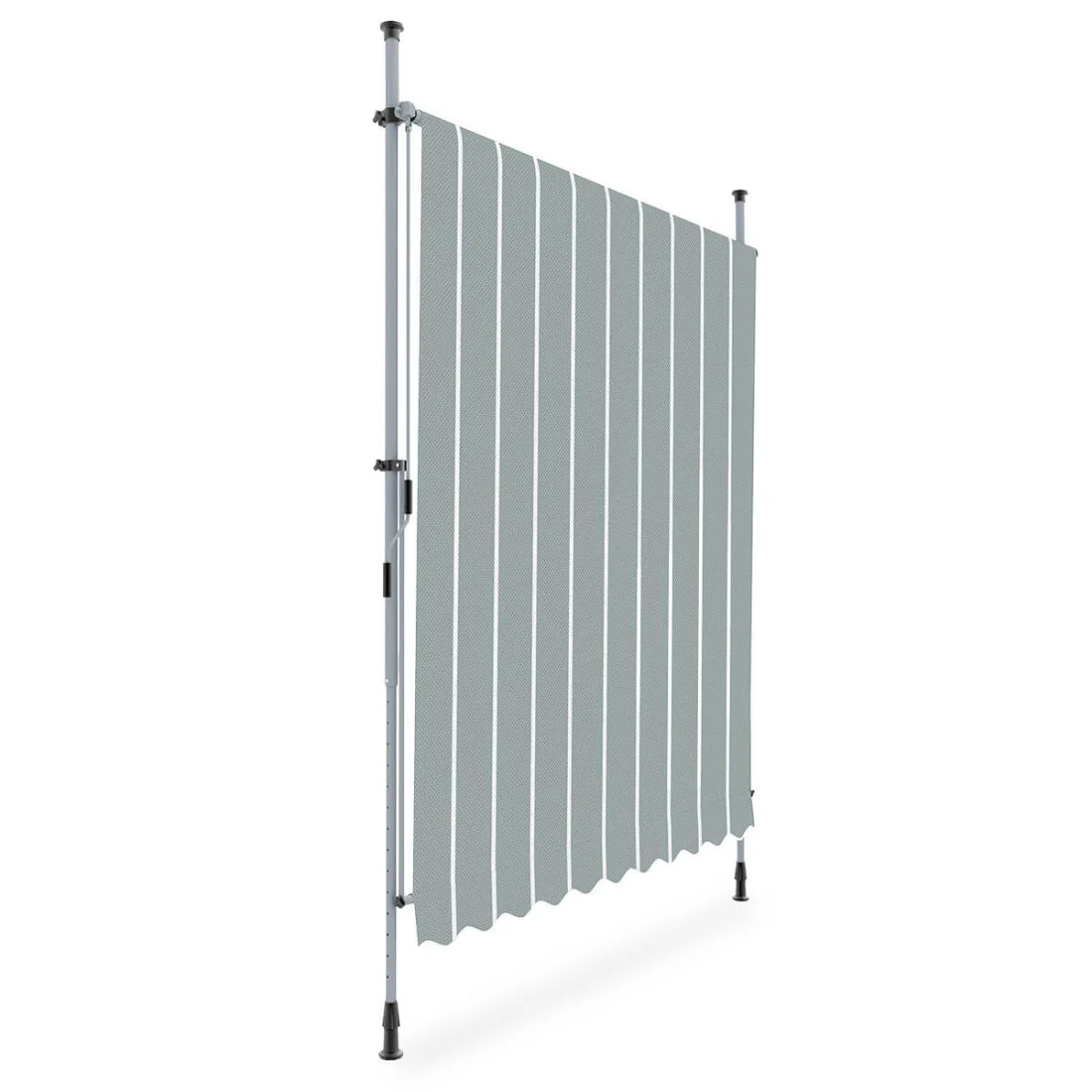 EASY 250x130 MARKIZA BALKONOWA GREY/WHITE (005770) - obrazek 4