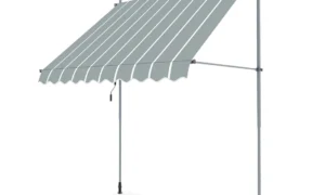 EASY 250x130 MARKIZA BALKONOWA GREY/WHITE (005770)