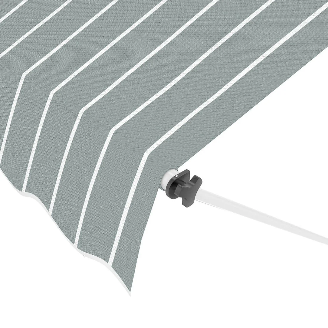 EASY 350x130 MARKIZA BALKONOWA GREY/WHITE (005776) - obrazek 6
