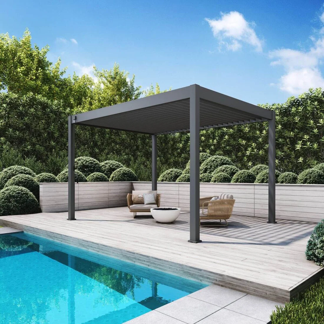ELEGANCE 3x4 PERGOLA TARASOWA ANTHRACITE (005843) - obrazek 3