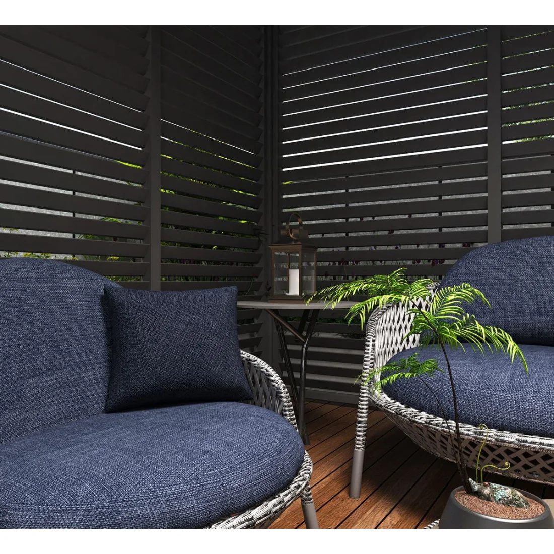 ELEGANCE 3x4 PERGOLA TARASOWA ANTHRACITE (005843) - obrazek 6