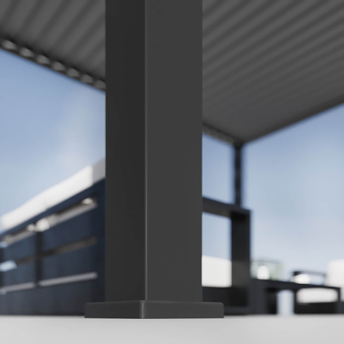 ELEGANCE 3x6 PERGOLA TARASOWA ANTHRACITE/LIGHT GREY (005848) - obrazek 8