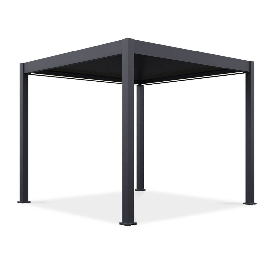 ELEGANCE AUTOMATIC+LED 3x3 PERGOLA TARASOWA ANTHRACITE (005852)