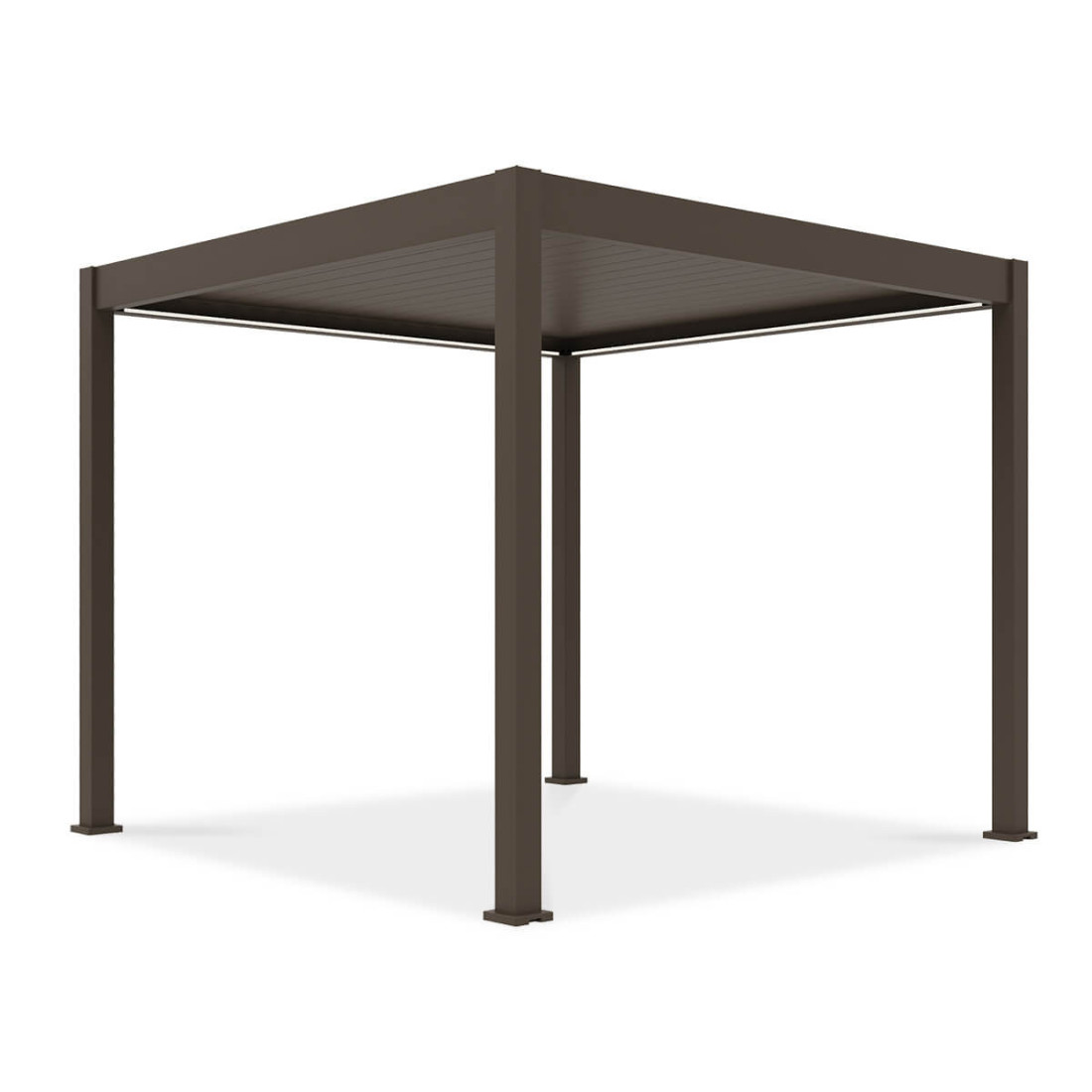 ELEGANCE AUTOMATIC+LED 3x3 PERGOLA TARASOWA TAUPE (005854) - obrazek 2